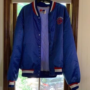 Vintage Swingster Chicago Cubs Satin XL Jacket USA